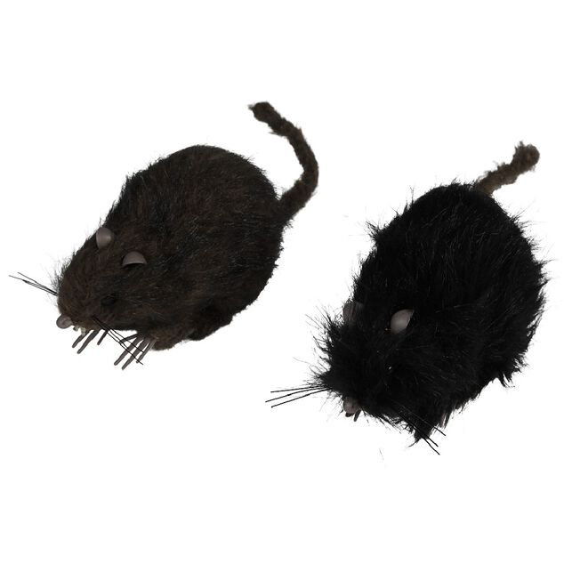 Rat noir ou marron d&eacute;coration Halloween
