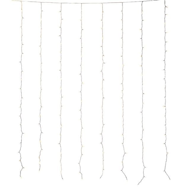 Rideau lumineux 200 LED 8 fonctions L2,5x2,5m