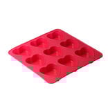 Moule silicone rose 9 mini coeurs