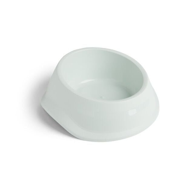 Gamelle antid&eacute;rapante pour chien plastique gris &Oslash;23,5xH.10cm