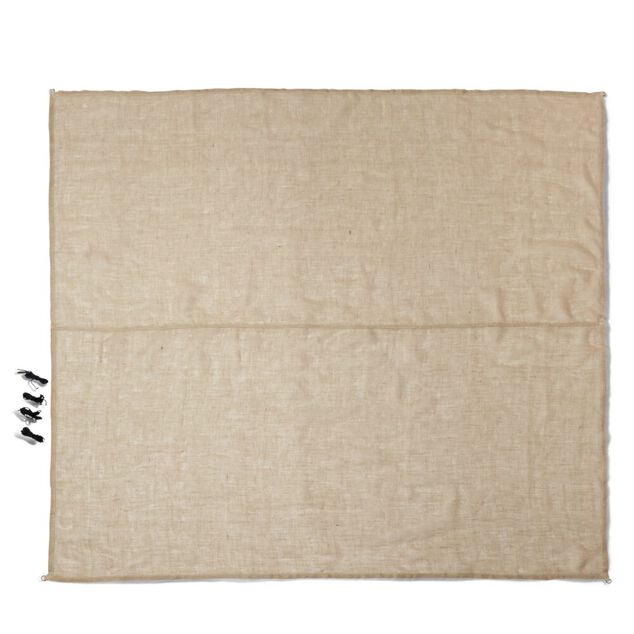 Voile d'ombrage Square Mahon carr&eacute; 300x300cm jute