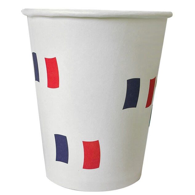 Kit vaisselle jetable Euro 2021 France pour 8 personnes