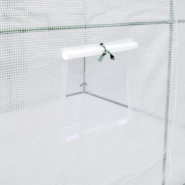 Serre tunnel 6m&sup2; 300x200xH200cm