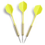 Fl&eacute;chette m&eacute;tal pointe acier x3