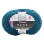Fil &agrave; tricoter Softine bleu 50 g