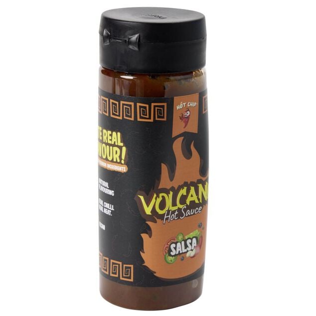 Sauce piquante Hot Chip Volcano saveur salsa 270ml