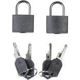 Cadenas &agrave; cl&eacute; pour bagages x2