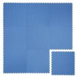 Dalle de protection piscine x9 en mousse 38,5x38,5cm superficie 1,33m&sup2;