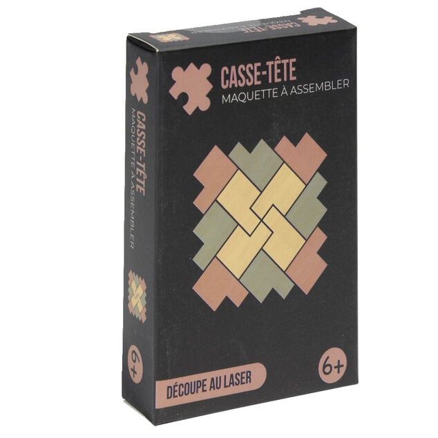 Casse-tête en bois - 8 modèles
