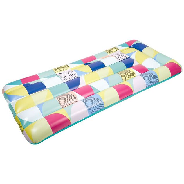 Matelas gonflable multicolore 82x181cm
