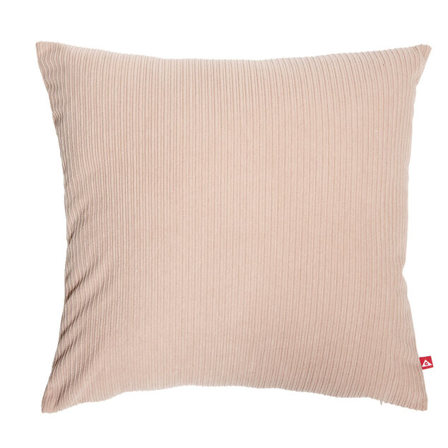 Housse de coussin côtelé 45x45cm - 4 coloris
