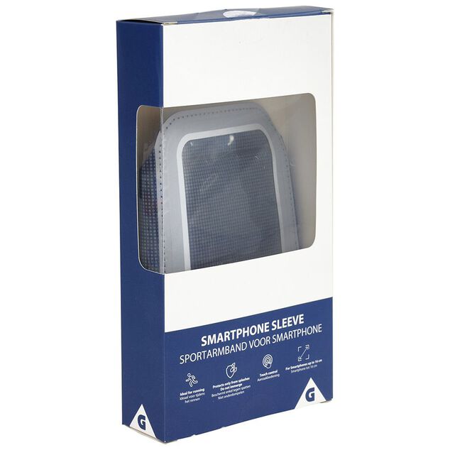 Brassard avec pochette smartphone