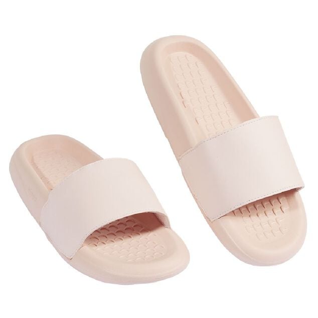 Sandales claquettes plastique rose uni T38/39