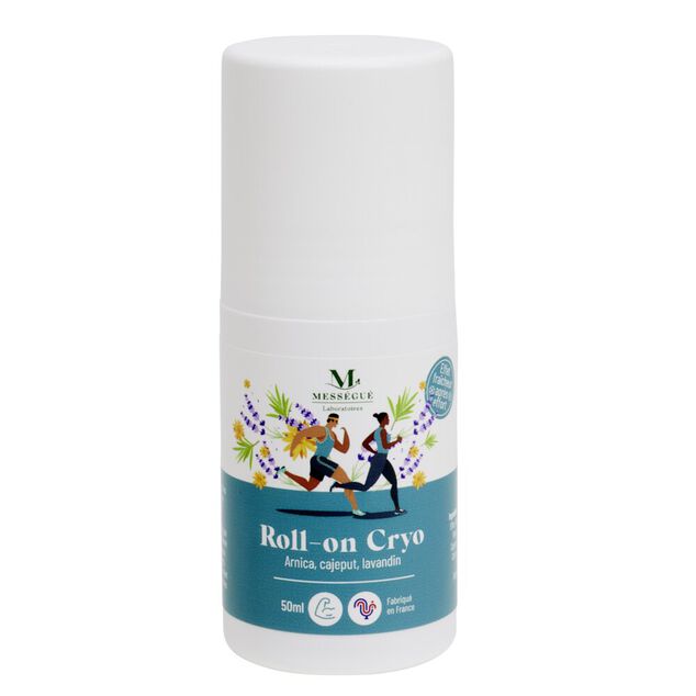 Roll on arnica Cryo Mess&eacute;gu&eacute; cajeput lavandin 50ml