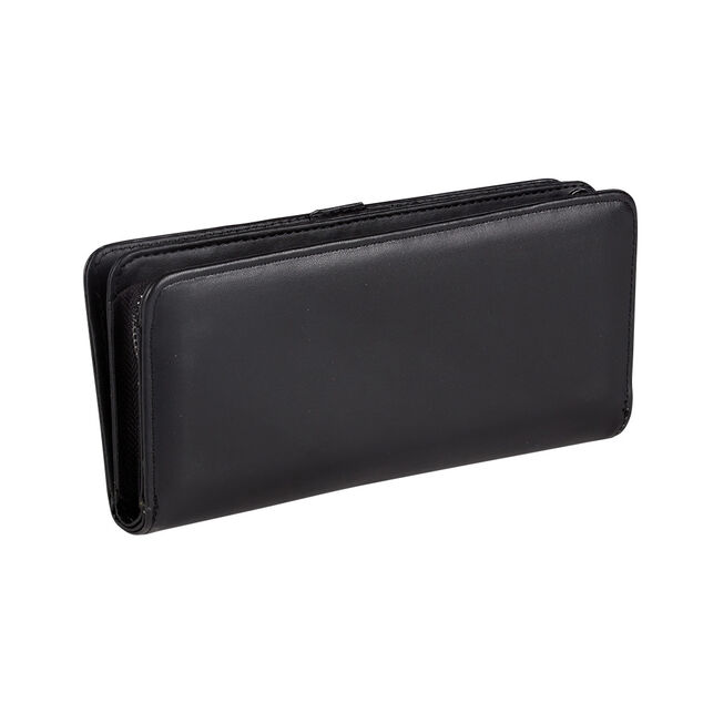 Porte feuille rectangulaire femme pu simili noir