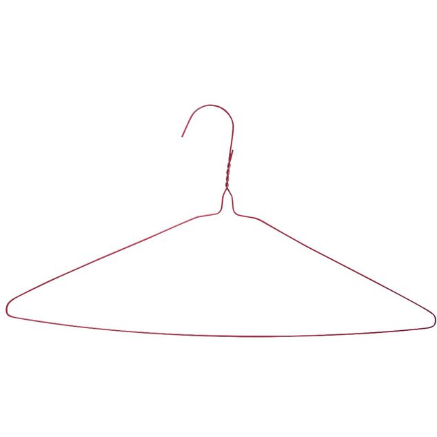 Cintre métallique coloré x8