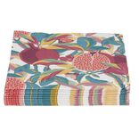 Serviette papier motif exotique grenade feuillage 40x40cm 3 plis x20