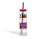 Gobelet haut forme soldat Casse-Noisette 300ml avec paille