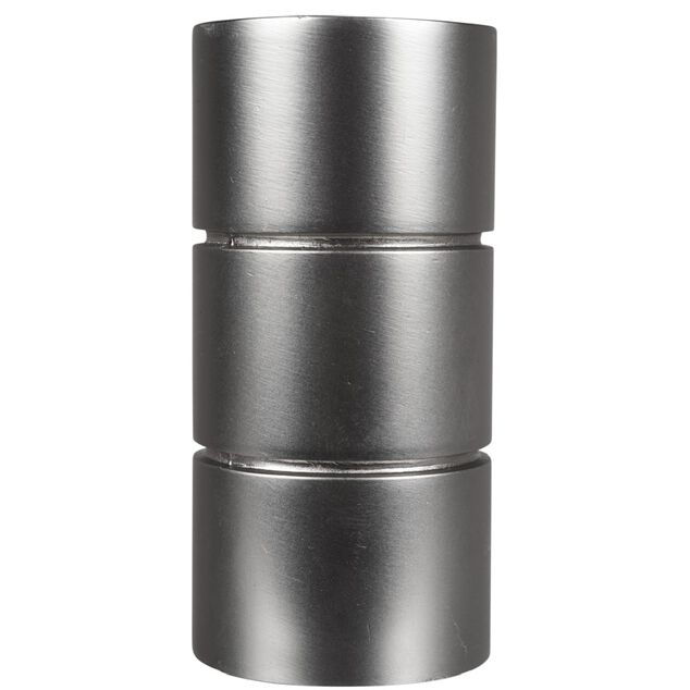 Embout pour tringle &agrave; rideaux x2 couleur m&eacute;tal nickel