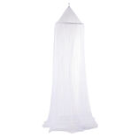 Moustiquaire ciel de lit blanc &agrave; suspendre &Oslash;60x235x1000cm