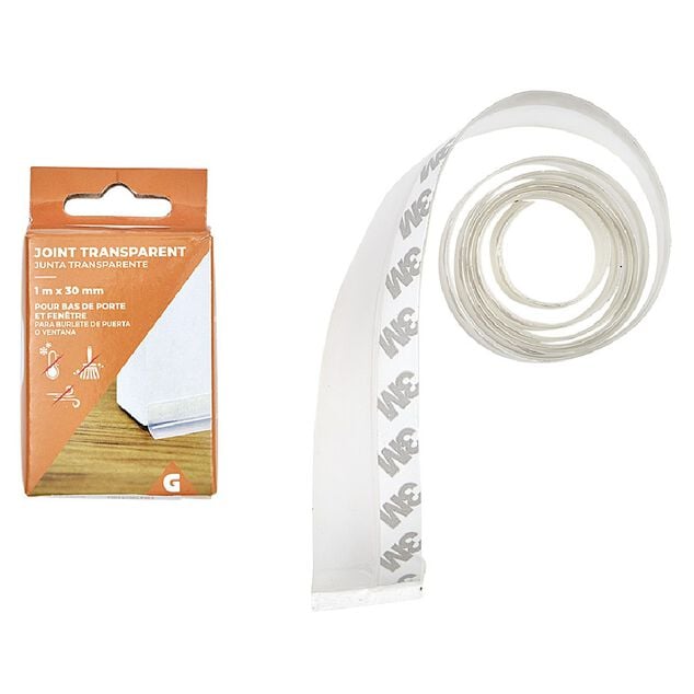 Joint adhésif pour bas de porte et fenêtre