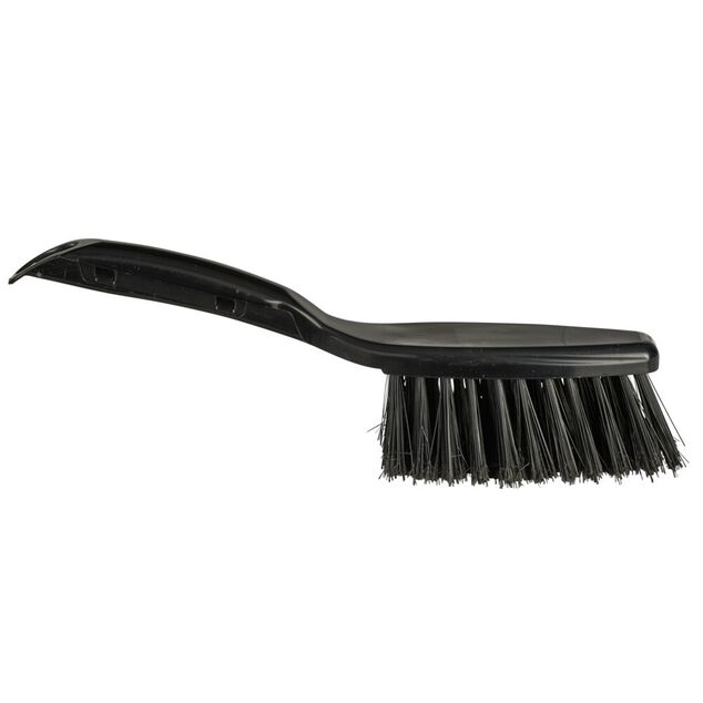 Balayette en plastique noir