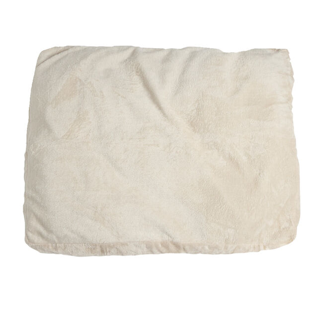 Couchage chien XL tissu beige 80x110cm