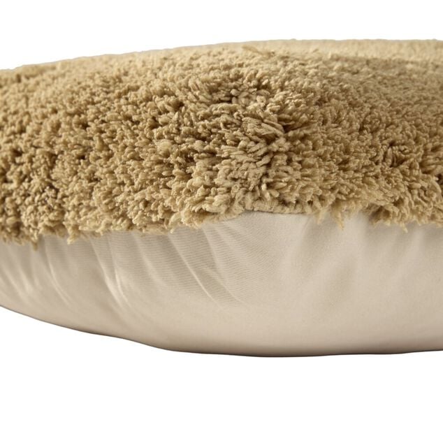Coussin carr&eacute; fausse fourrure 45x45cm (3 mod&egrave;les)