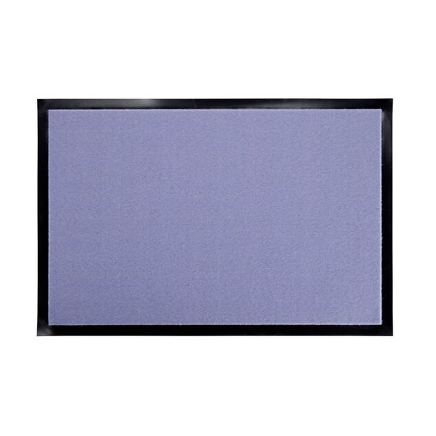 Tapis d'entr&eacute;e rectangulaire antid&eacute;rapant absorbant polyester et PVC (3 mod&egrave;les)