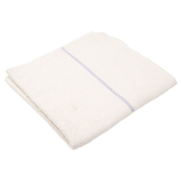 Serpillère gaufrée blanche