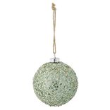Boule de No&euml;l brillante &Oslash;8cm (3 mod&egrave;les)