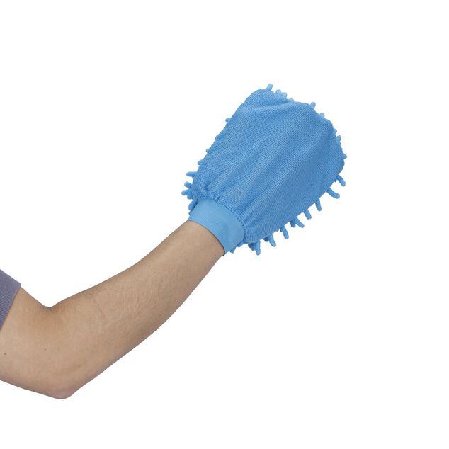 Gant de nettoyage pour voiture x2 microfibre 15x19cm (plusieurs modèles)