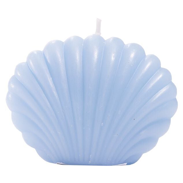 Bougie coquillage petit modèle 8,7x4,5xH6cm