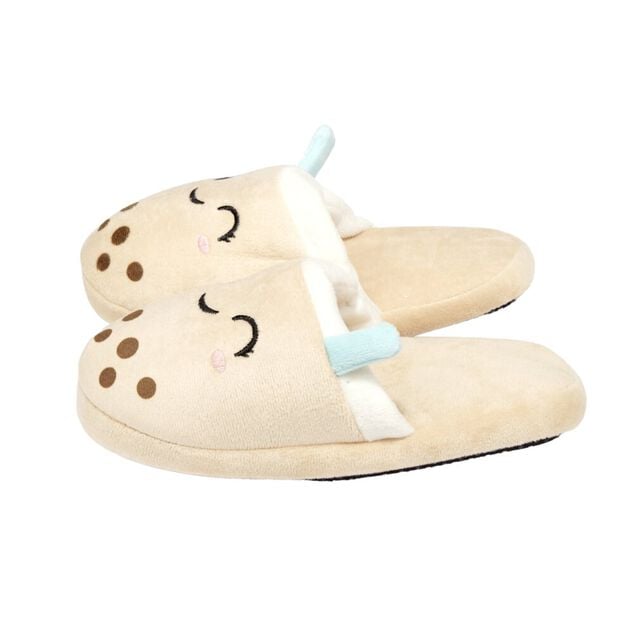 Chaussons femme kawaii beige T36/41