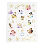 Sticker Princesses Disney Merry Everything adh&eacute;sif repositionnable pour fen&ecirc;tre et mur