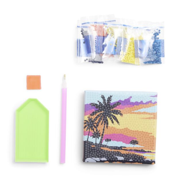 Kit de broderie diamant 20x20cm - 3 modèles