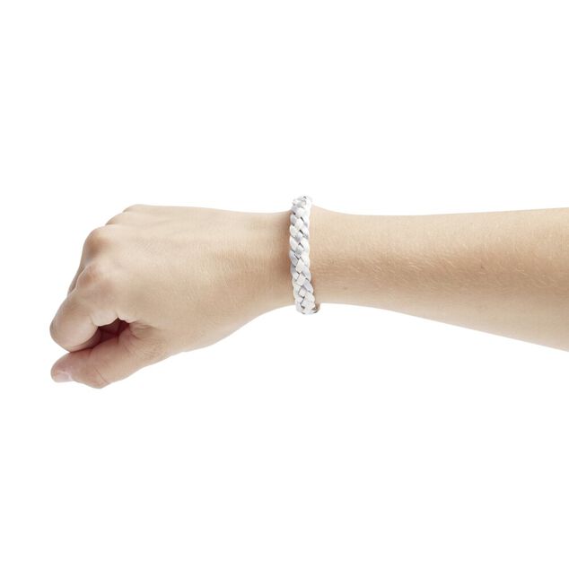 Bracelet citronnelle tress&eacute; L31cm (5 mod&egrave;les)