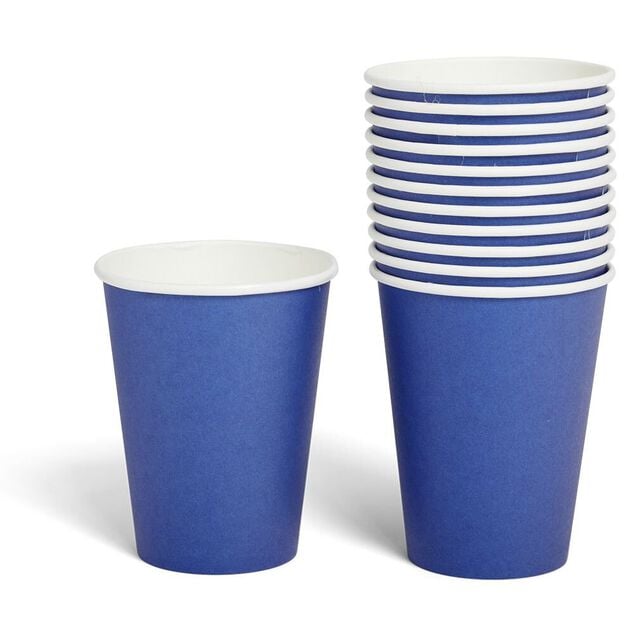 Gobelet en carton 36cl Bleu nuit x12