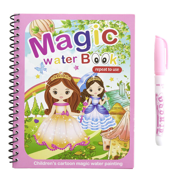 Cahier de dessin magique r&eacute;utilisable avec stylo