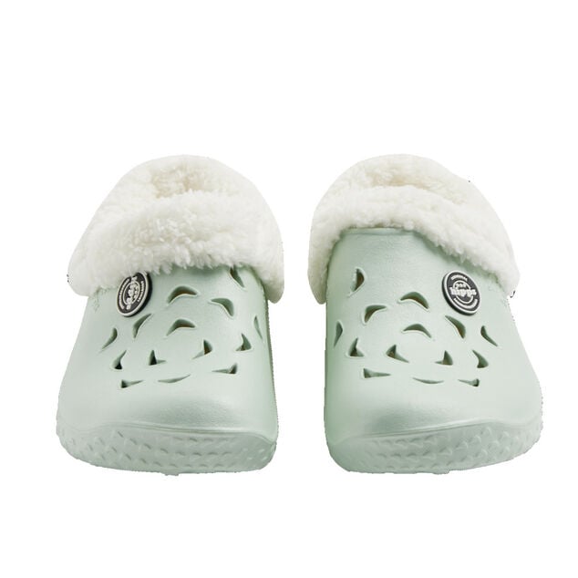 Sabots Hipps enfant fourr&eacute;s bleu azur 30/31