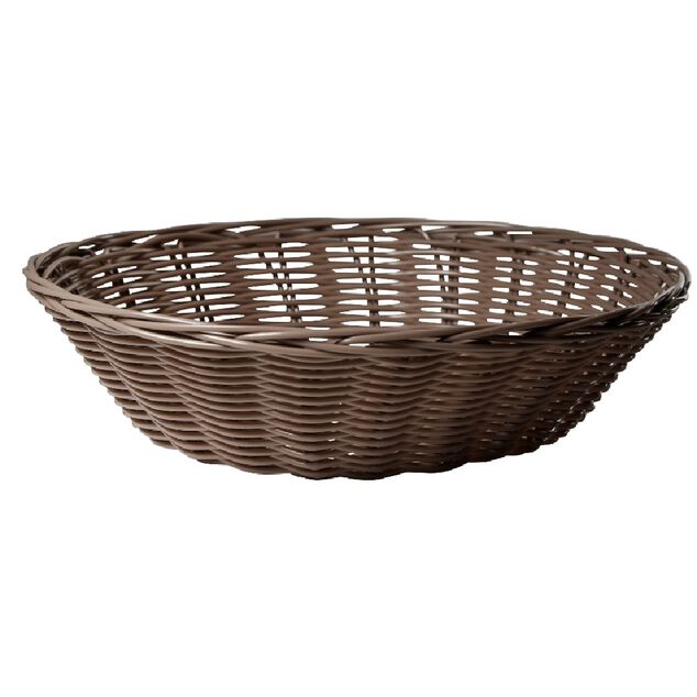 Corbeille ronde en plastique