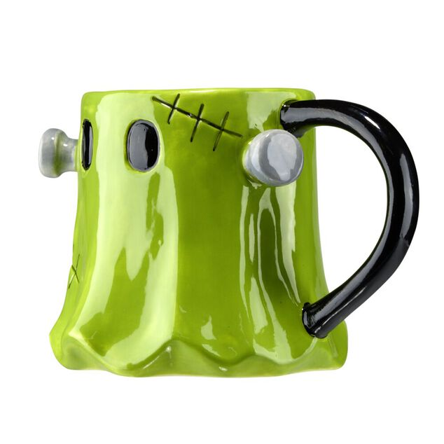 Mug Halloween 45cl Frankenstein mignon dolomite vert