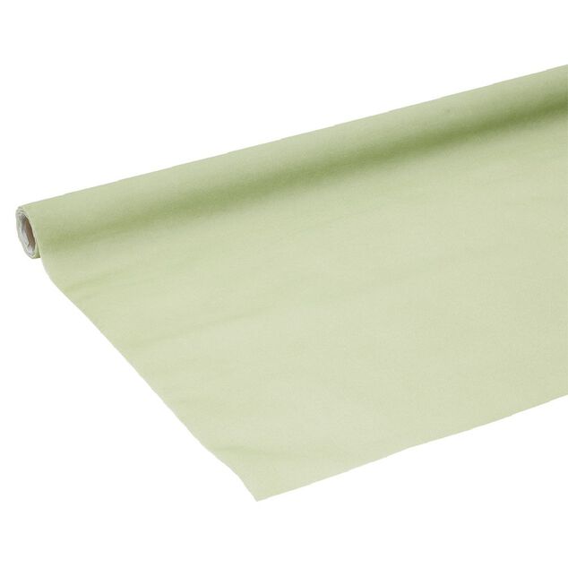 Nappe en papier voie sèche vert olive 120x400 cm
