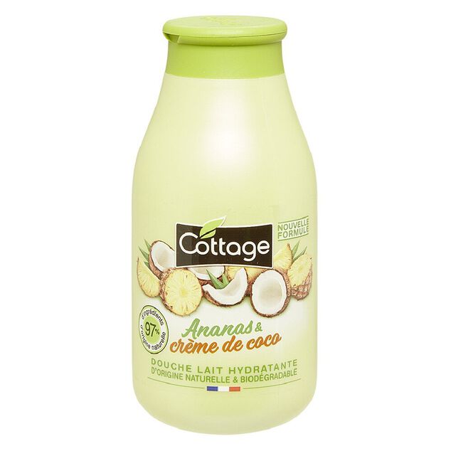 Gel douche COTTAGE ananas coco 250ml