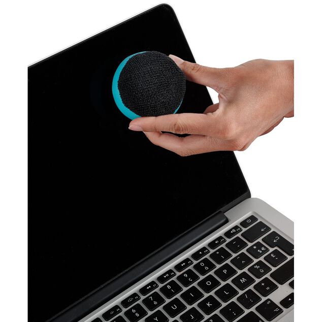 Boule nettoyante en coton microfibre pour &eacute;cran tactile