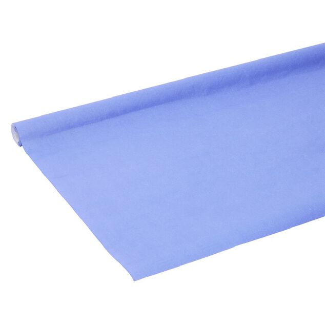 Nappe en papier damassé bleu nuit 6m