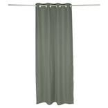 Rideau occultant effet tram&eacute; gris fonc&eacute; 140x240cm