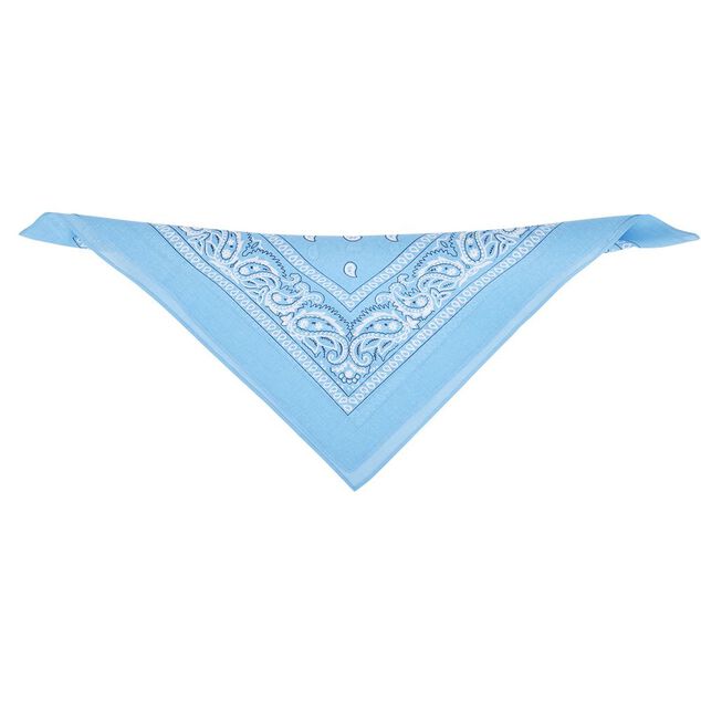 Bandana motif paisley coloré 100% coton 53x53cm