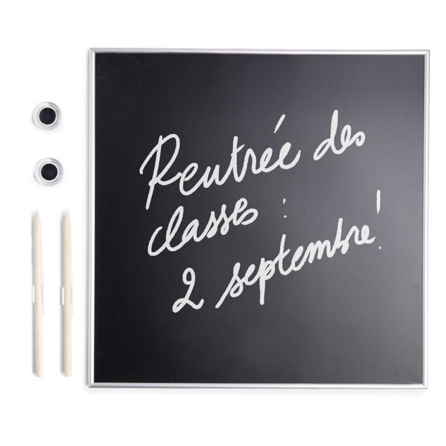 Tableau ardoise magn&eacute;tique