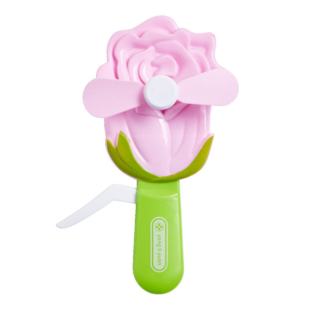 Ventilateur manuel &agrave; pression forme fleur